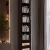 Книжный шкаф Библиотека Мебелайн 34 Интерьер новый